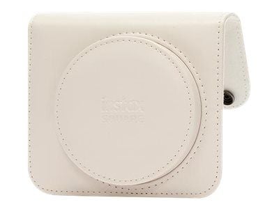 Fujifilm - Eske for kamera - polyuretanlær - kritthvit - for Instax SQUARE SQ1
