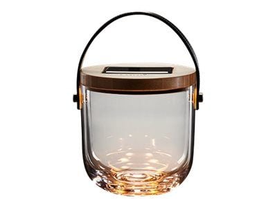 Lumix Deco Glass Basic - Dekorativ lampe - LED - varmt hvitt lys - solcelledrevet