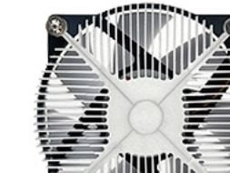 Titan TTC-NA32TZ/R, Kylare, 1600 RPM, 20,1 dB, 30 cfm, Gjuten aluminium, Svart, Vit