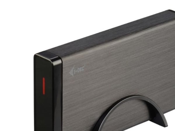 i-Tec MySafe Advance - Lagringspakning - 3,5" - SATA 6Gb/s - USB 3.0 - sort