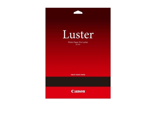 Canon Photo Paper Pro Luster LU-101 - Glans - 260 mikroner - A4 (210 x 297 mm) - 260 g/m² - 20 ark fotopapir - for PIXMA PRO-1, PRO-10, PRO-100, TS...