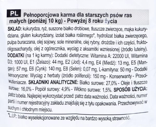 Royal Canin Mini Adult 8+, Adult, Mini (5 - 10kg), Mais, 2 kg