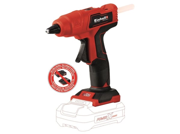 Einhell 4522200, Sort, Rød, 1,1 cm, 20 cm, 170 °C, 2 min, Batteri - SOLO