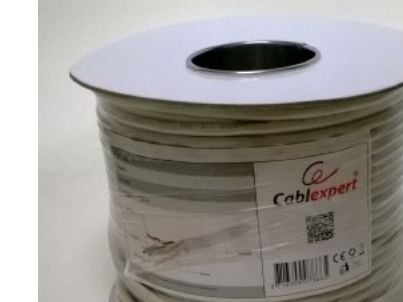Gembird - Bulkkabel - 100 m - FTP - CAT 5e - kiinteä - grå