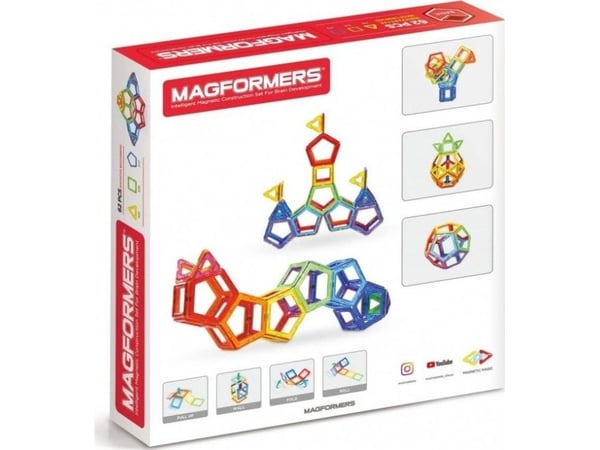 Magformers BASIC 62 kpl CAT NO. 701007