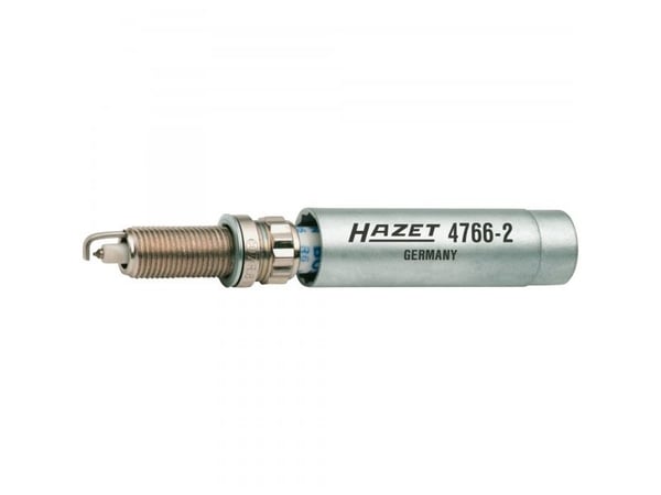 HAZET 4766-2, Tennpluggnøkkel, 1 stykker, Sølv, 6,4 cm, 50 g, 18 mm
