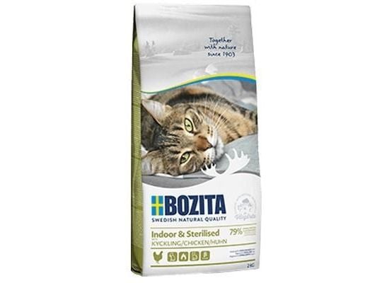 Bozita Indoor & Sterilised - Chicken, Voksen, Kylling, 2 kg