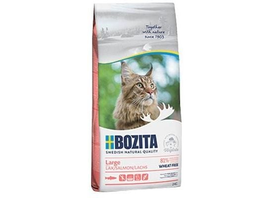 Bozita Large Wheat free Salmon, Voksen, Kylling, Fisk, 2 kg, Kornfritt