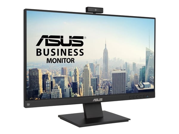ASUS BE24EQK - LED-skjerm - 23.8" - 1920 x 1080 Full HD (1080p) - IPS - 300 cd/m² - 1000:1 - 5 ms - HDMI, VGA, DisplayPort - høyttalere - svart