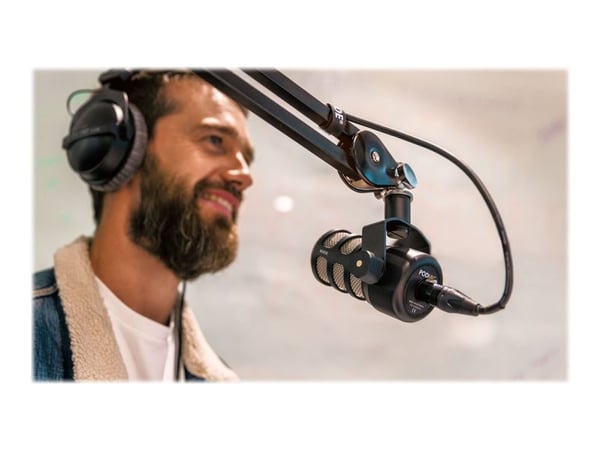 RØDE PodMic, Lava-/esitysmikrofoni, -57 dB, 20 - 20000 Hz, Tasapainotettu, Kardioidi, Dynaaminen
