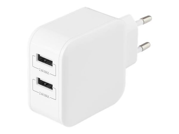 Deltaco USB-AC175, Sisätila, AC, Valkoinen