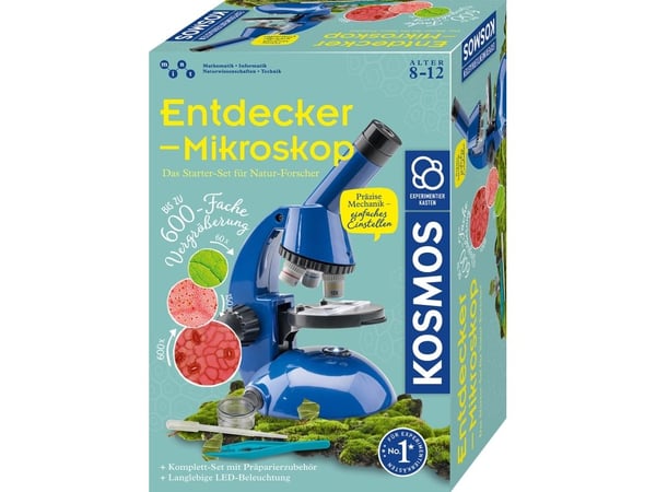 Kosmos 63605, Mikroskop, Biologi, 8 år, Blå Kosmos 63605, Mikroskop, Biologi, 8 år, Blå