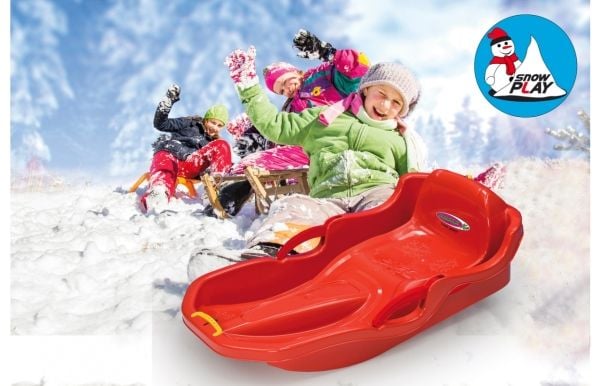 Jamara Snow Play Bob Comfort, Andre Ride-leke, Rød, Plast, 3 år, Polen, 430 mm