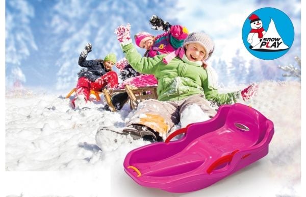Jamara Snow Play Bob Comfort, Annan åkleksak, Rosa, Plast, 3 År, Polen, 430 mm