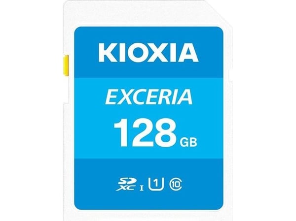KIOXIA EXCERIA - Flashminnekort - 128 GB - UHS-I U1 / Class10 - SDXC UHS-I