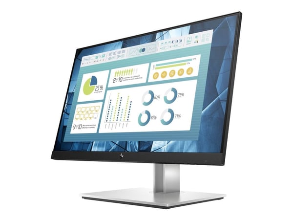 HP E-Series E22 G4, 54,6 cm (21.5"), 1920 x 1080 pikseliä, Full HD, LCD, 5 ms, Musta, Hopea
