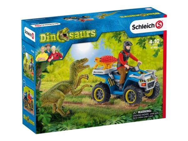 Schleich Quad escape from Velociraptor
