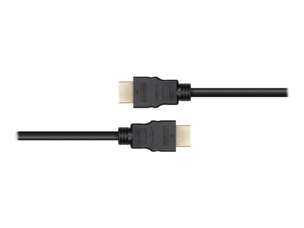 DELTACO - Ultra High Speed - HDMI-kabel - HDMI hann til HDMI hann - 2 m - svart - 8K 60Hz støtte