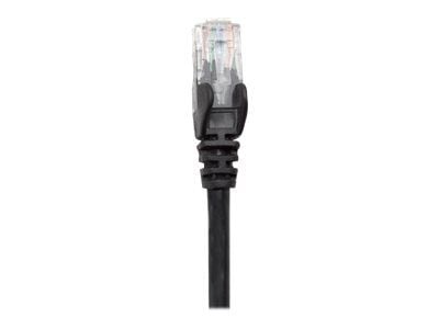Intellinet Network Patch Cable, Cat5e, 1m, Black, CCA, U/UTP, PVC, RJ45, Gold Plated Contacts, Snagless, Booted, Lifetime Warranty, Polybag - Kobli...