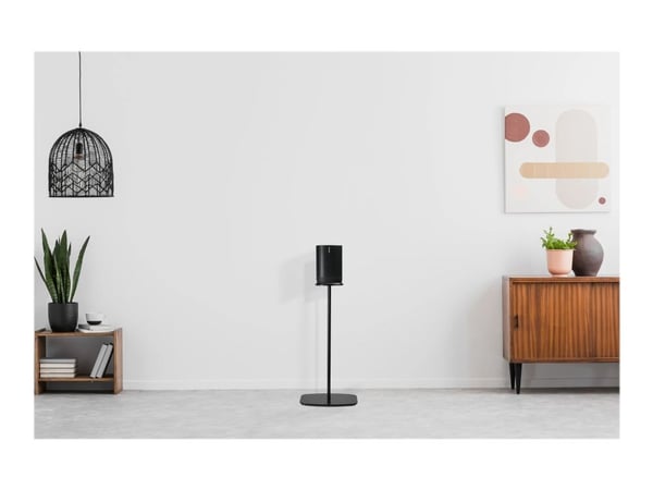 Flexson FLXSMFS1051 - Stativ - for høyttaler(e) - aluminium, stål - svart - plassering på gulv - for Sonos Move