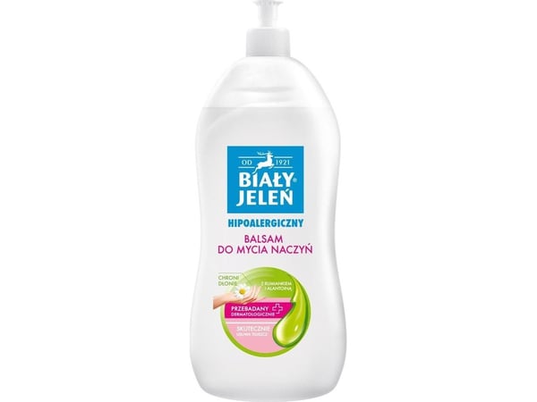 POL WHITE JELEN balsam til vask av oppvask med rom 1 l