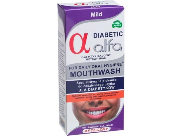 Atos Alfa Diabetic Mild munnskyllevæske 200 ml