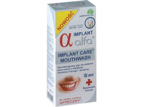 Alfa Implant munnskyllevæske for munnhule 200 ml