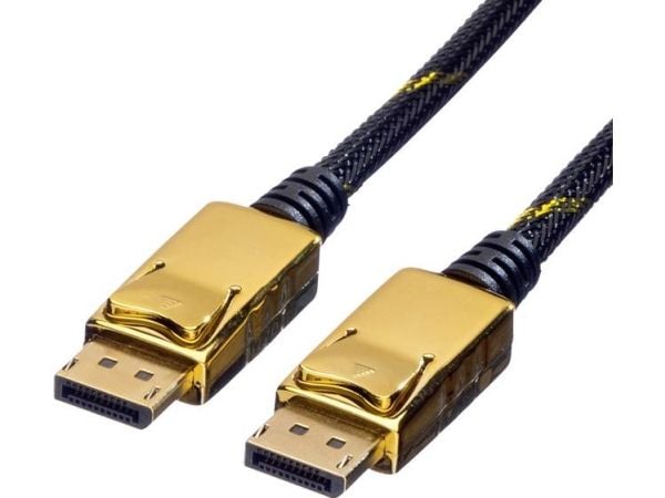 ROLINE 11.04.5639, 1,5 m, DisplayPort, DisplayPort, Hankjønn, Hankjønn, 4096 x 2560 piksler