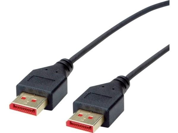ROLINE 11.04.5961, 1,5 m, DisplayPort, DisplayPort, Hankjønn, Hankjønn, 7680 x 4320 piksler