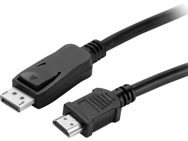 Value 11.99.5784, 10 m, DisplayPort, Hankjønn, Hankjønn, Rett, Rett
