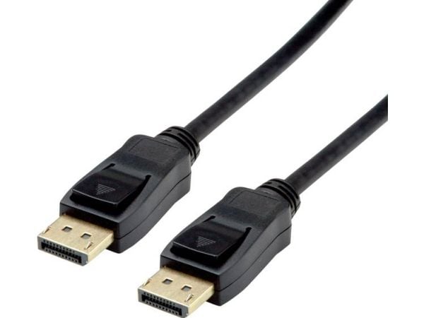 Value 11.99.5798, 1,5 m, DisplayPort, DisplayPort, Hankjønn, Hankjønn, 7680 x 4320 piksler