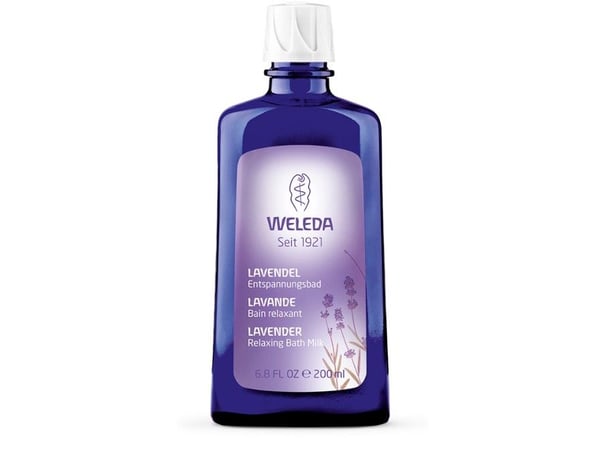 Weleda Lavender avslappende bade-melk - dame - 200 ml