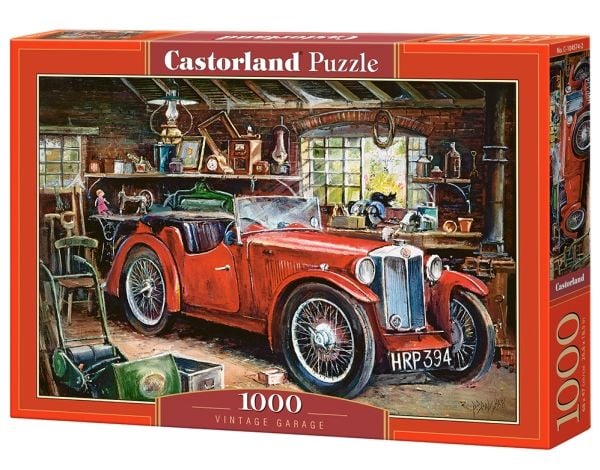 Castorland Vintage Garage 1000 pcs, 1000 stykker, Kjøretøy, 9 år Castorland Vintage Garage 1000 pcs, 1000 stykker, Kjøretøy, 9 år