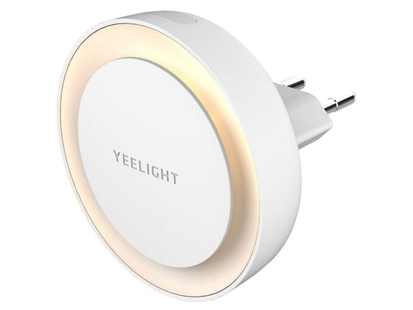 Yeelight Plug-In - Nattlys - LED - 0.5 W - mykt, varmt hvitt lys - 2500 K - hvit