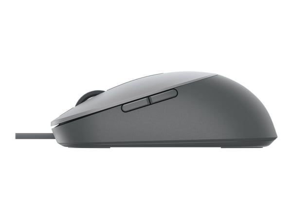 Dell MS3220 - Mus - laser - 5 knapper - kablet - USB 2.0 - titangrå - med 3 years NBD Advance Exchange