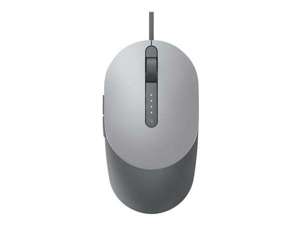 Dell MS3220 - Mus - laser - 5 knapper - kablet - USB 2.0 - titangrå - med 3 years NBD Advance Exchange