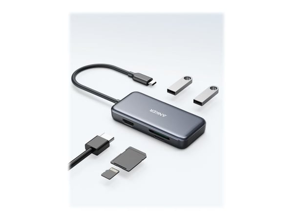 Anker USB C Hub/Adapter - Dockningsstation - USB-C - HDMI