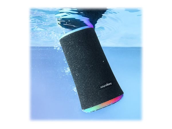 Soundcore Flare II - Høyttaler - for bærbar bruk - trådløs - Bluetooth - 20 watt - svart