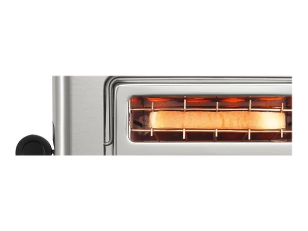 Bosch TAT7203 - Brødrister - 2 skive - 2 Spor - rustfritt stål / svart