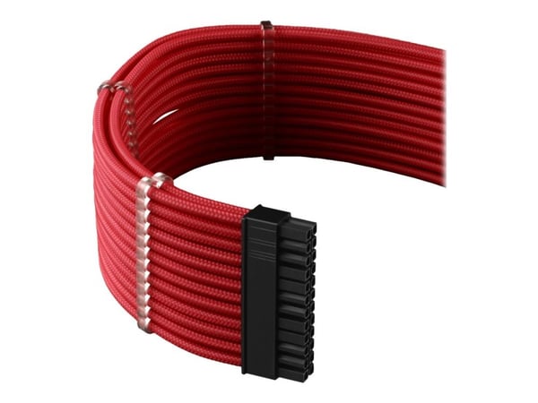 CableMod PRO Series ModMesh - Skjøteledningskabelsett - formstøpt - rød