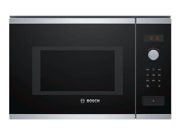 Bosch Serie | 4 BFL553MS0 - Mikrovågsugn - inbyggd - 25 liter - 900 W - rostfritt stål