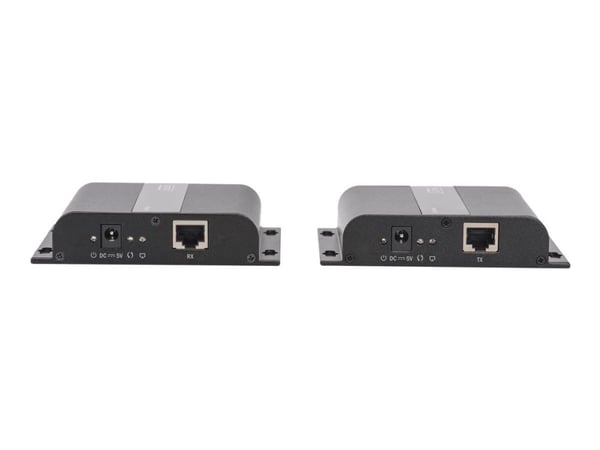 DIGITUS Professional DS-55122 4K HDMI Extender via CAT / IP (Set) - Video/lyd/infrarød-utvider - HDMI - opp til 120 m