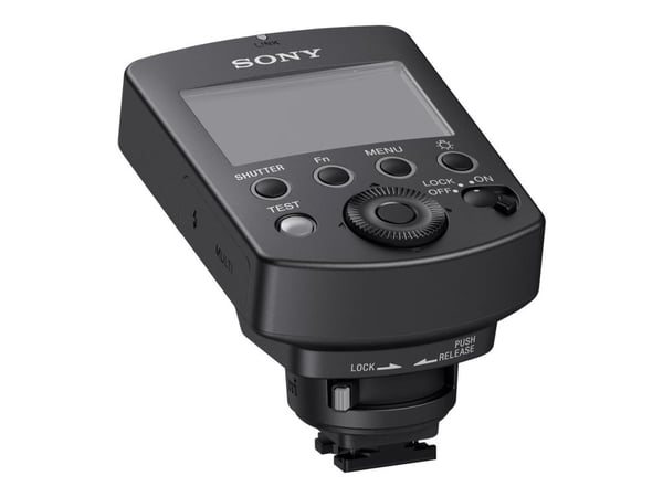 Sony FA-WRC1M Langaton radiokomentaja - Trådløs TTL-blitz-ohjain - Sony FA-WRR1; HVL-F20M, F43M, F60M; a VLOGCAM ZV-E10L; a1 ILCE-1; a7s III:een