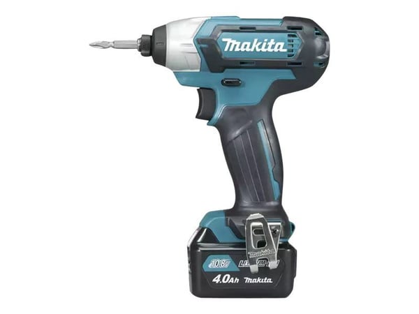 Makita TD110DSMJ - Støtskiftenøkkel - trådløs - 1/4" sekskantspor - 110 N·m - 2 batterier - 10.8 V