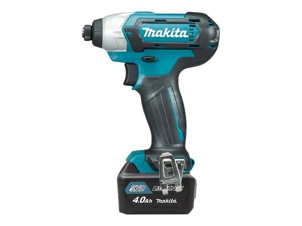 Makita TD110DSMJ - Støtskiftenøkkel - trådløs - 1/4" sekskantspor - 110 N·m - 2 batterier - 10.8 V