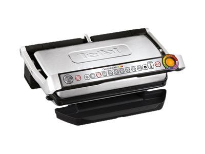 Tefal Optigrill XL GC724D, contact grill (brushed stainless steel / black, 2,000 watts)