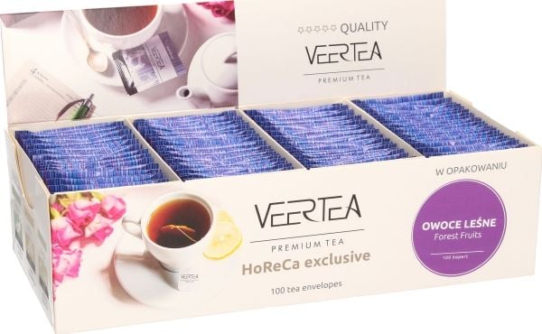VEERTEA PREMIUM 100 FOREST FRUITS konvolutter 2g