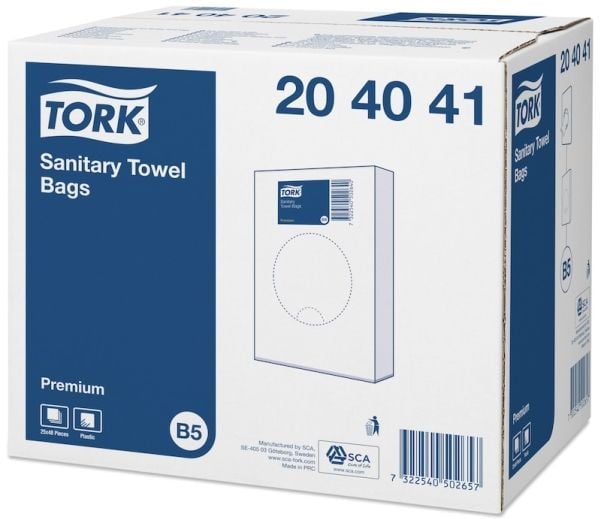 Tork 204041, Hvit, 25 stykker, 127 mm, 87 mm, 15 mm, 34,5 g