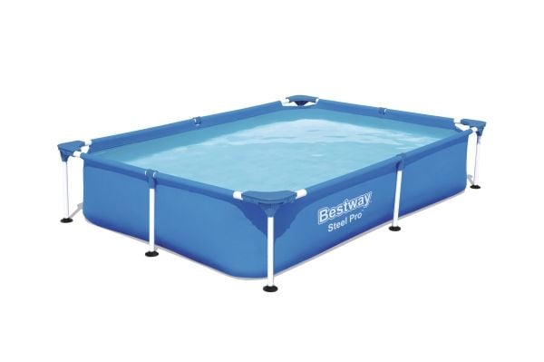 Bestway Steel Pro 56401, 1200 l, Innrammet basseng, Blå, 10,3 kg