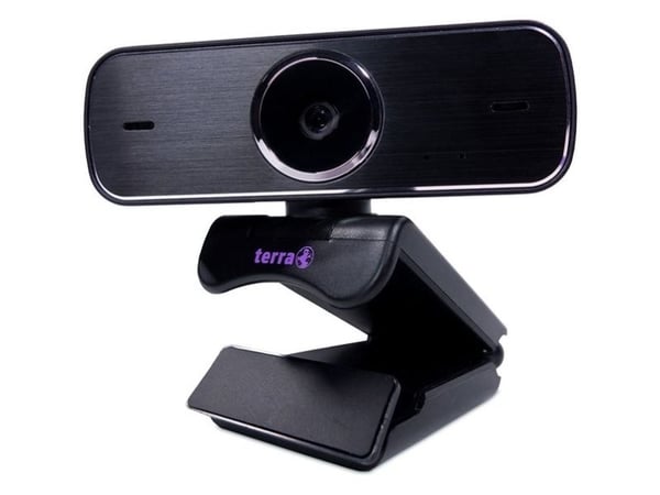 TERRA Webcam JP-WTFF-1080 - Nettkamera - farge - 1920 x 1080 - 1080p - fastfokal - lyd - USB 2.0 - MJPEG